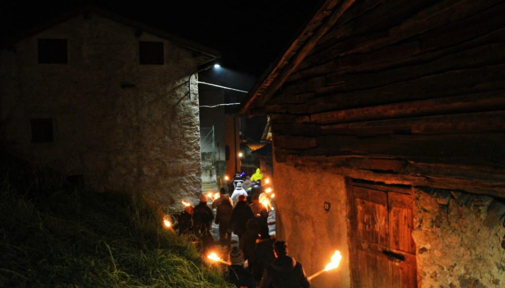Fiaccolata incudine